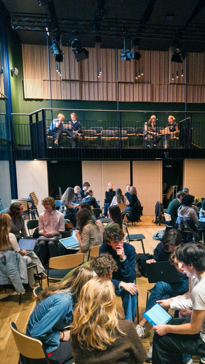 Slam-undervisning på Sankt Annæ Gymnasium